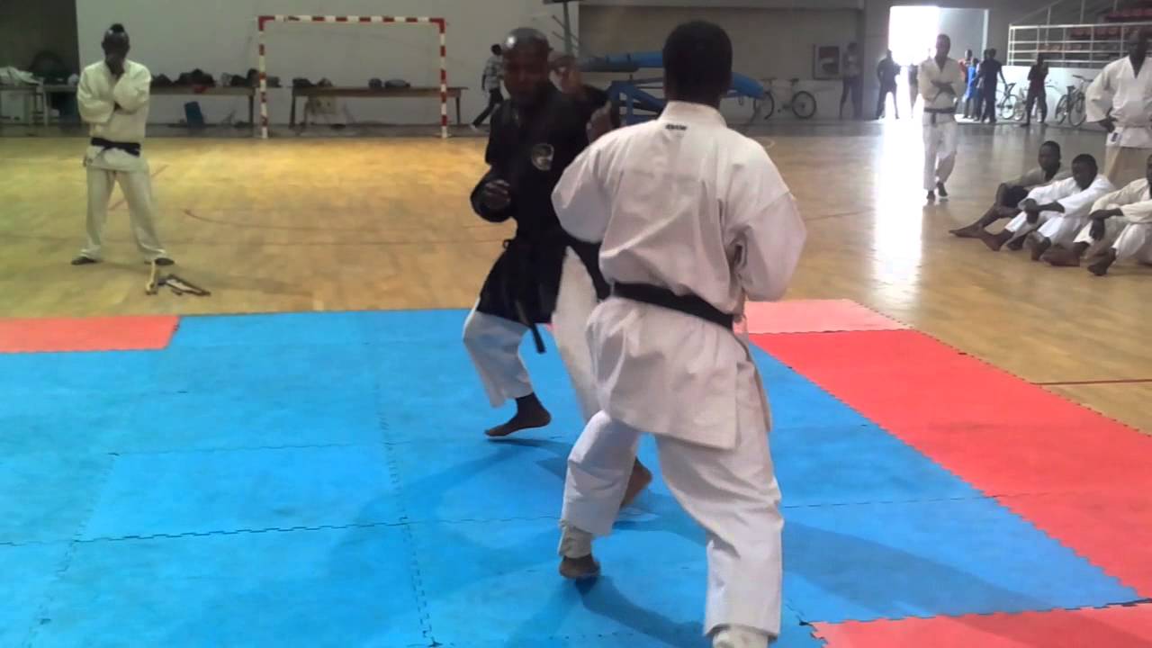 Karaté Angola SENSEY LEY COM SENSEY REMY KUMITE