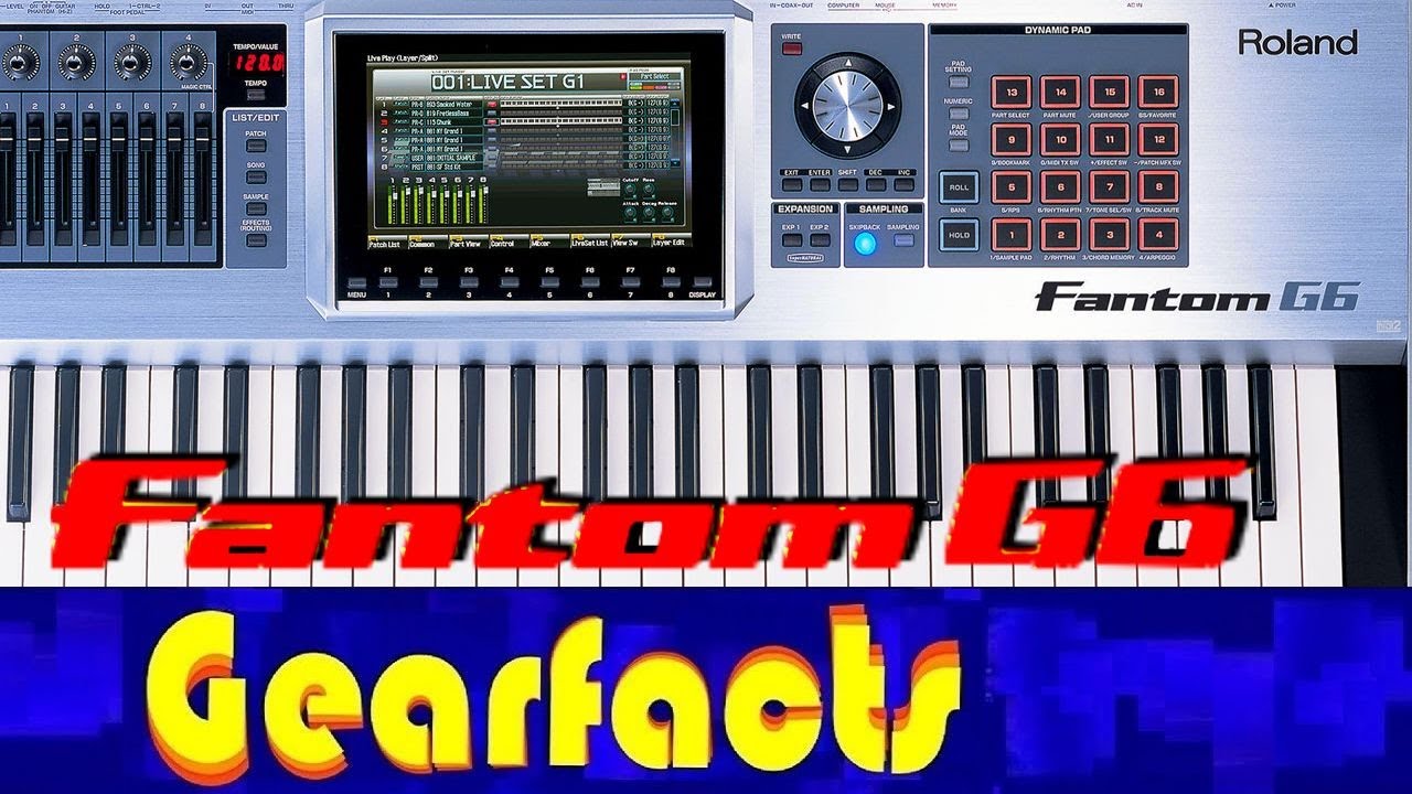 At LAST I got a ROLAND FANTOM G6 !!