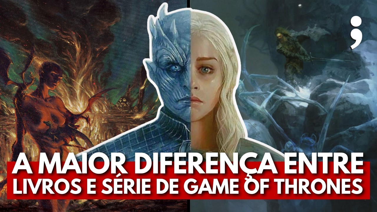 Por que os LIVROS são MELHORES que GAME OF THRONES?