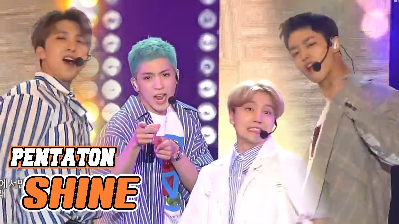 [Korean Music Wave] PENTAGON - Shine , 펜타곤- 빛나리 , DMC Festival 2018
