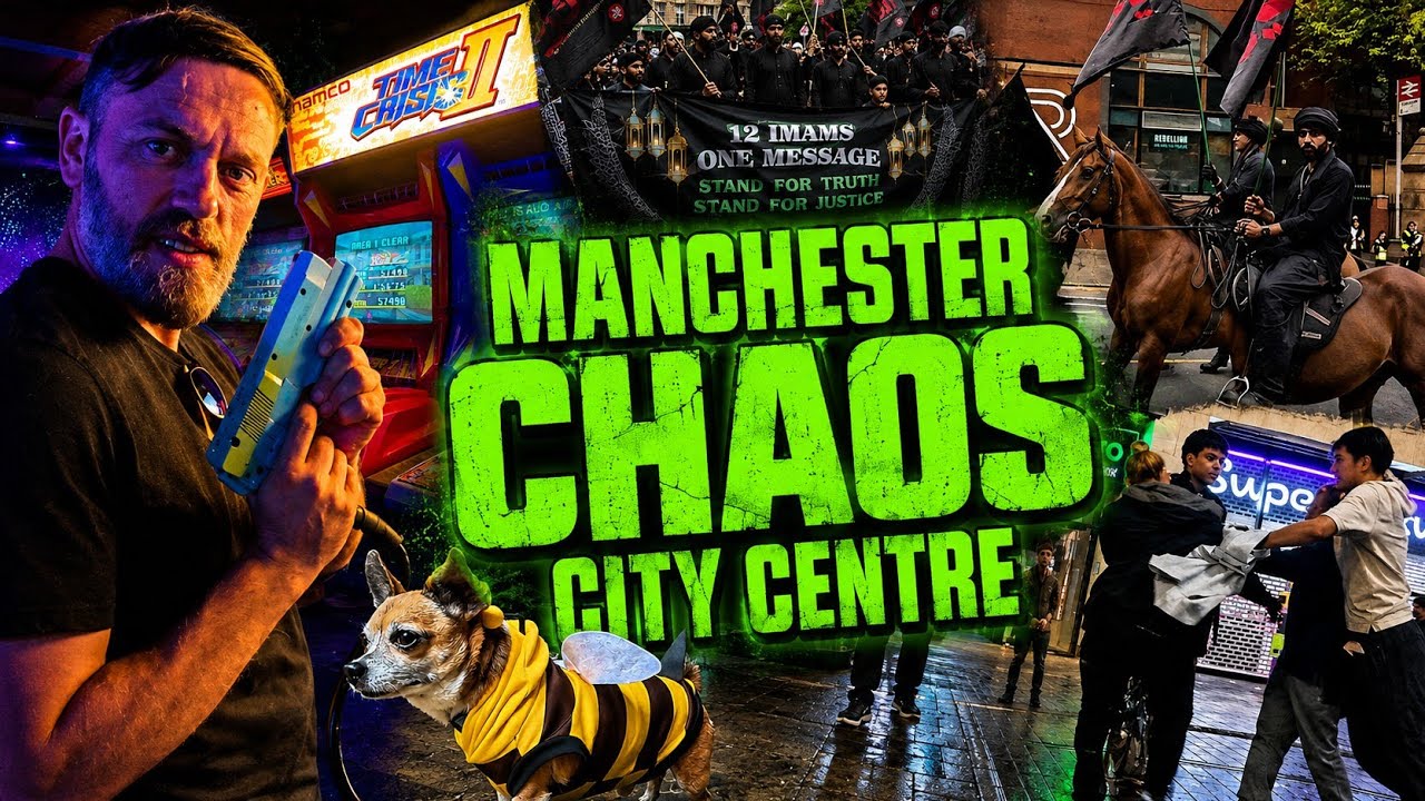 Manchester's Lively Streets, Arcade Nostalgia & Fights