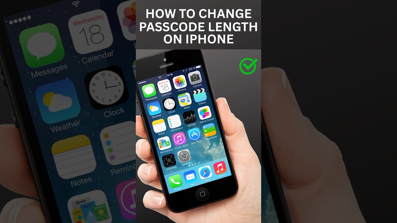 How To Change iPhone Passcode length