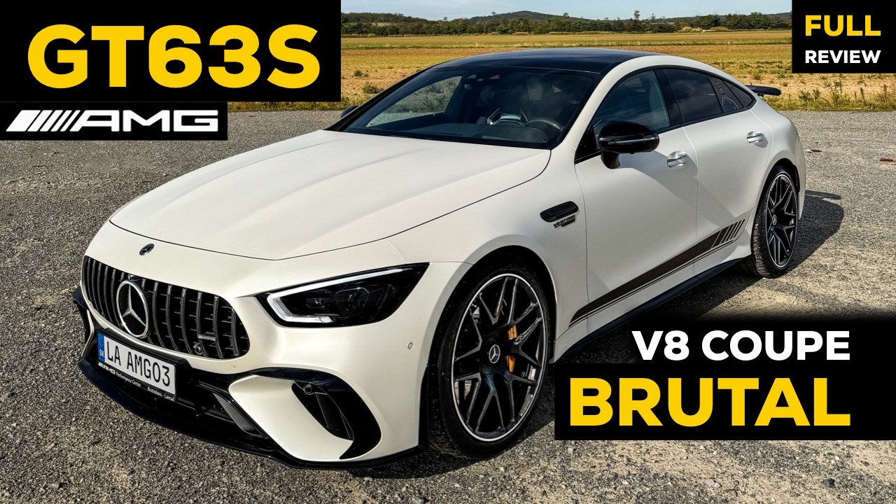 Mercedes AMG GT 63 S E Performance - Hybrid Panamera Killer? FULL Drive Review BRUTAL Sound