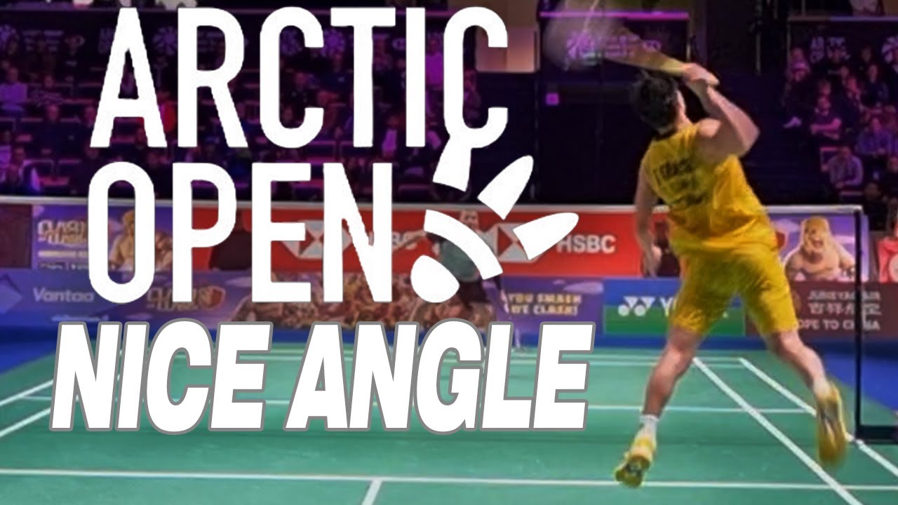 【Nice Angle】Takuma OBAYASHI (JPN) vs. Kalle KOLJONEN (FIN) Arctic Open 2025 Badminton #arcticopen
