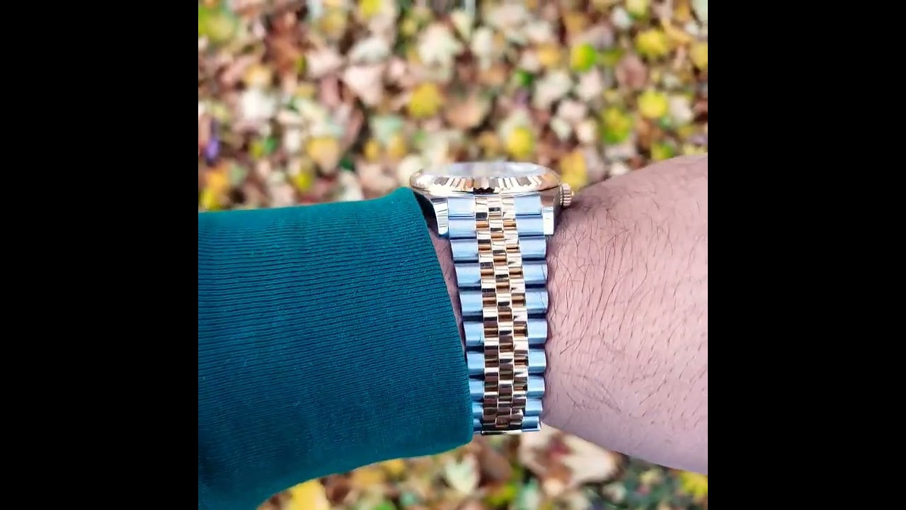 Rolex Skydweller Jubilee Two Tone Yellow Gold White Dial!