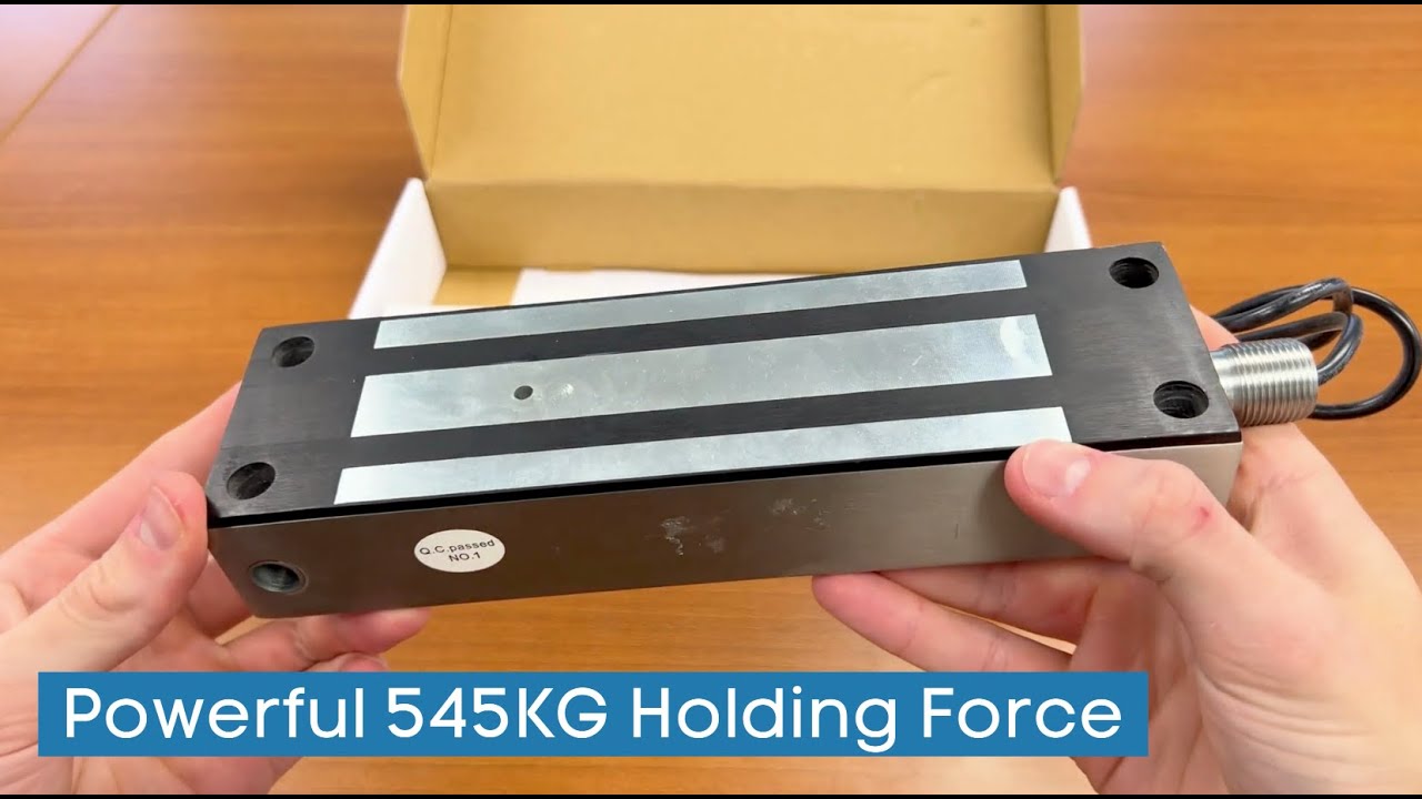 AGL1200NTBR IP67 Outdoor Maglock Unboxing | 545KG Holding Force | Stainless Steel Weatherproof Lock