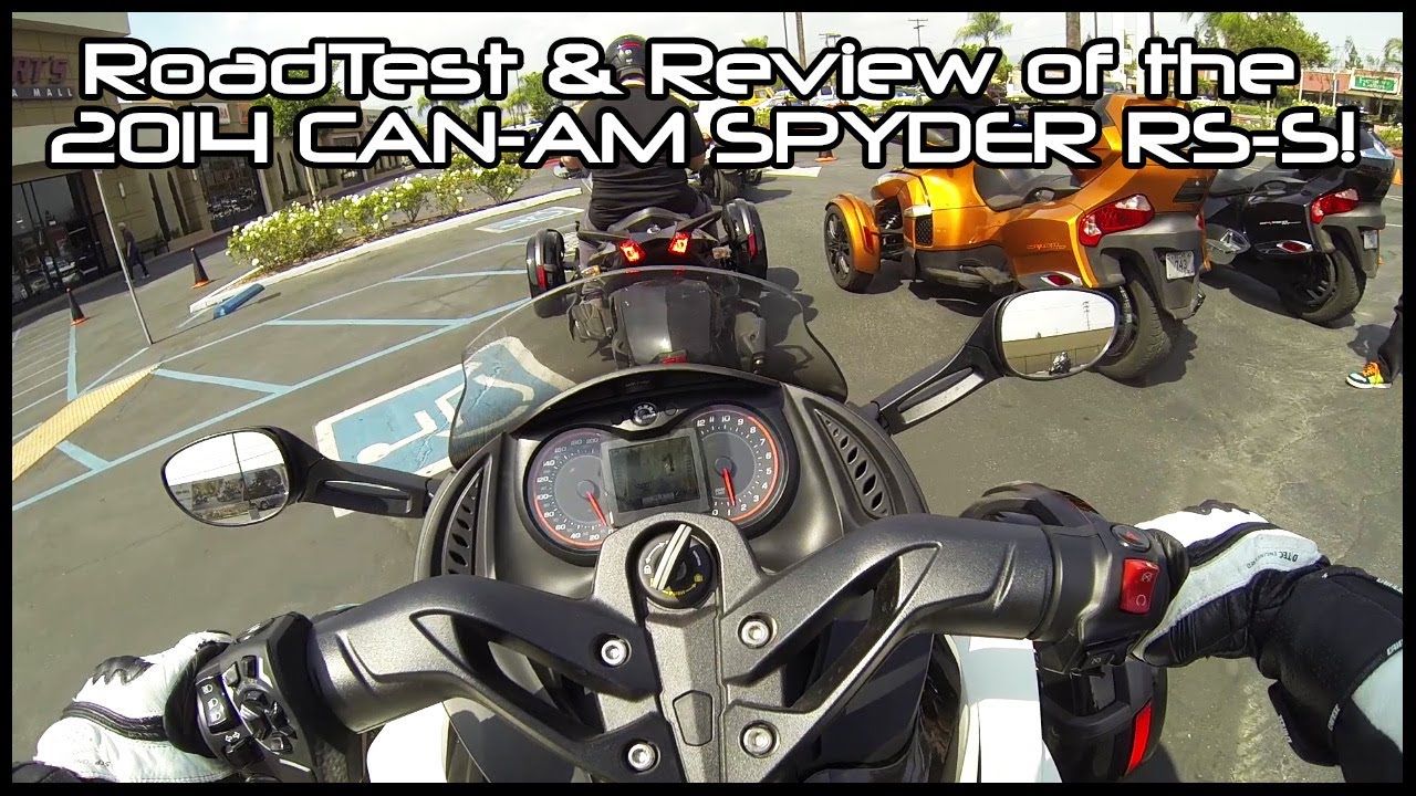 Road-Test & Review: 2014 Can-Am Spyder RS-S!