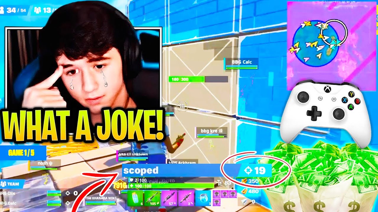 Bugha Brought to Tears after CONTROLLER Players TAKE OVER! KEYBOARD Pros BEG for NERF UPDATE!