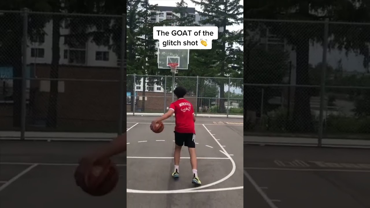 The GOAT of the glitch shot 🤯 (via themoroccanmamba) #shorts
