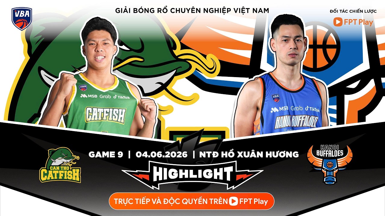 Full Game 9 Highlight | Cantho Catfish vs Hanoi Buffaloes | 04.06.2026