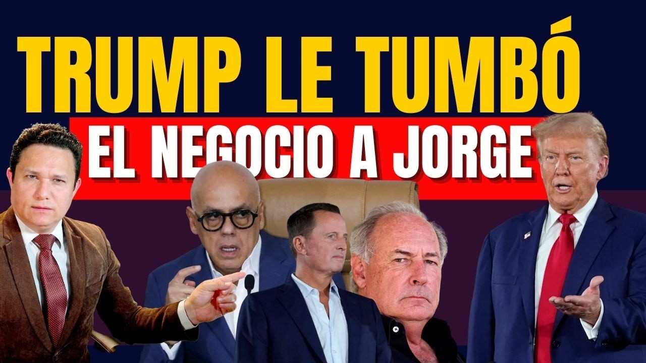 TRUMP LE TUMBÓ UN NEGOCIO A JORGE RODRIGUEZ QUE LO TENIA ESCONDIDO