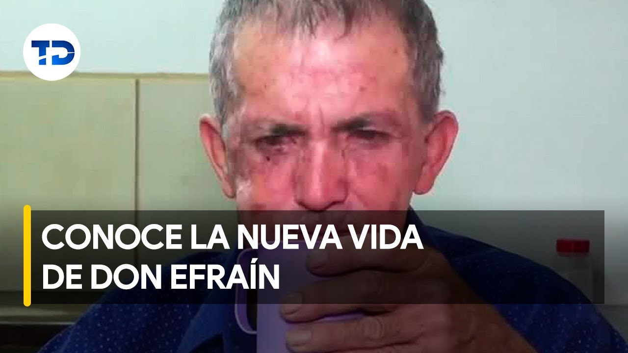 Así es la nueva vida de Efraín, adulto mayor que vivía bajo un puente