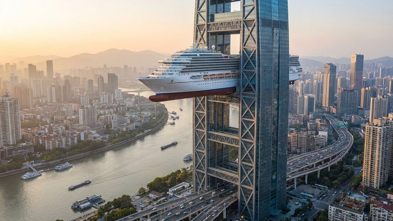 15 MEGASTRUCTURI din CHINA Atât de IMPRESIONANTE Încât E Greu de Crezut Că Există