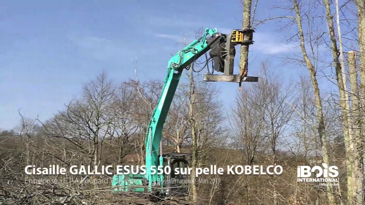 Cisaille Gallic Esus 550 de conception française offre robustesse et rapidité de rotation