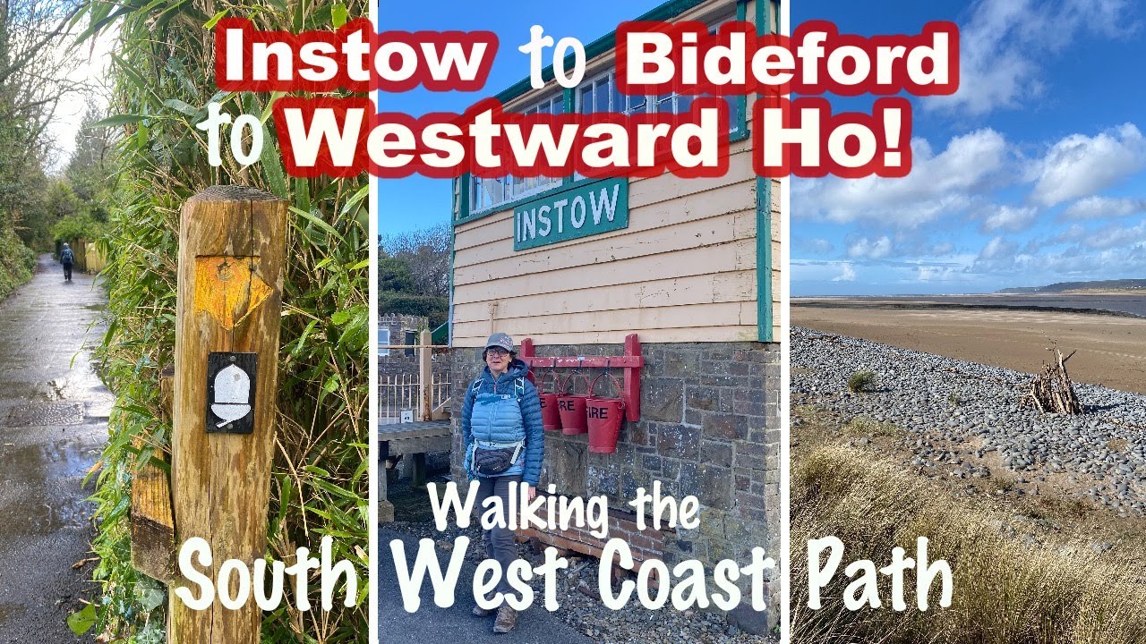 Best Walks in DEVON - INSTOW to BIDEFORD to WESTWARD HO! - SW Coast Path National Trail