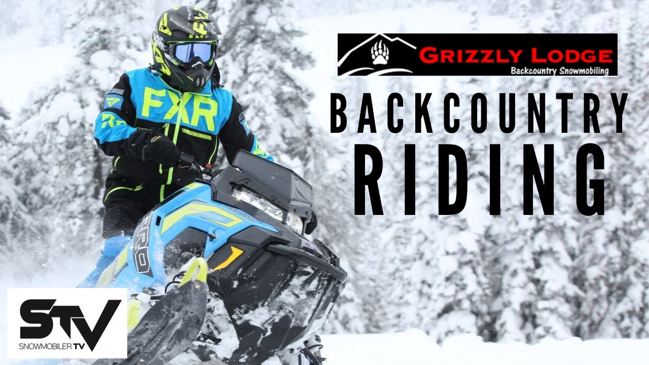 Snowmobiler Television — Катание по бездорожью с Grizzly Lodge