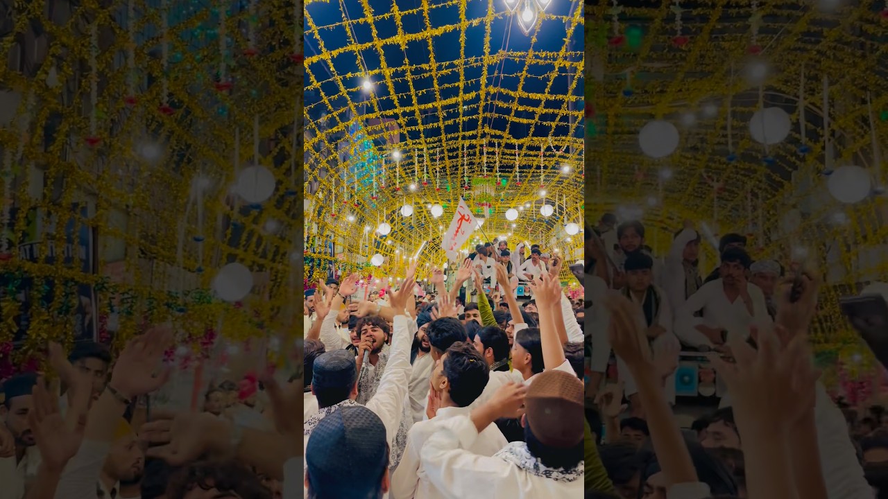 Anjuman lashkare Abbas❤️✨ Jashne Eid Milad Un Nabi Bareilly Old City Sailani Dj Shakoor Badaun