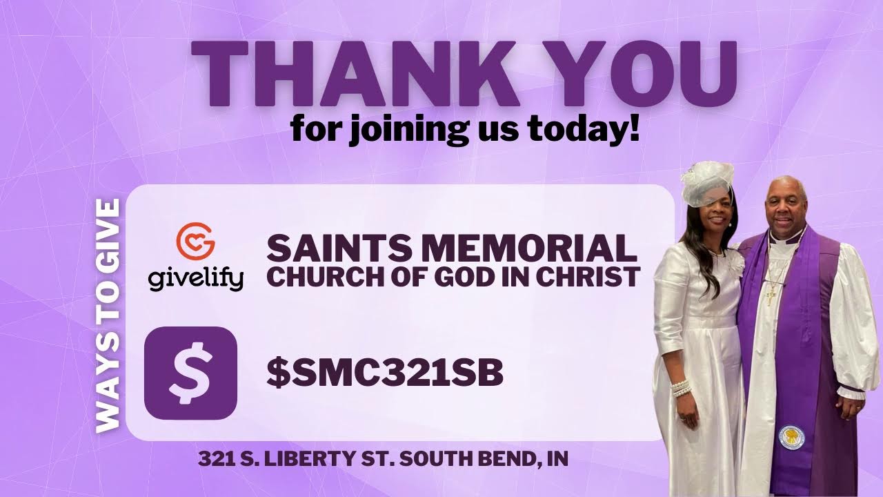 Women's Day Service - Saints Memorial COGIC