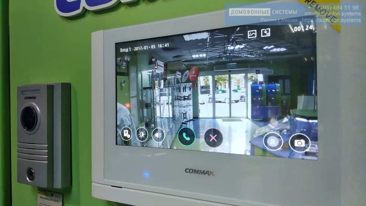 Обзор нового монитора Commax CDV-1024MA