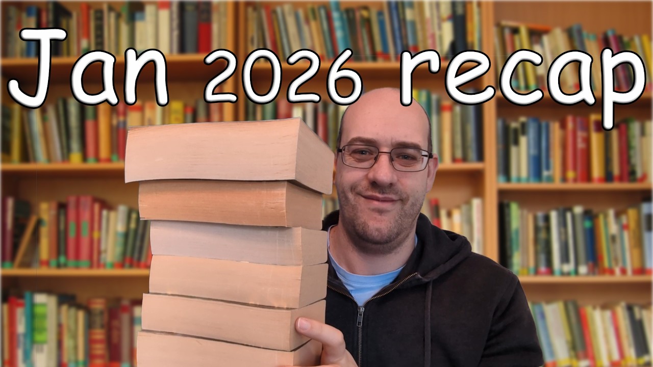 January 2026 recap. Lots of new books added to my library