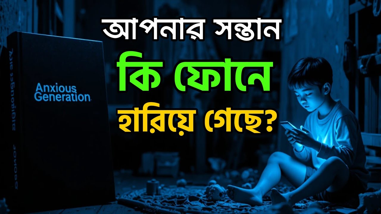 The Anxious Generation বই থেকে জানুন কীভাবে সন্তানকে ডিজিটাল আসক্তি থেকে বাঁচাবেন