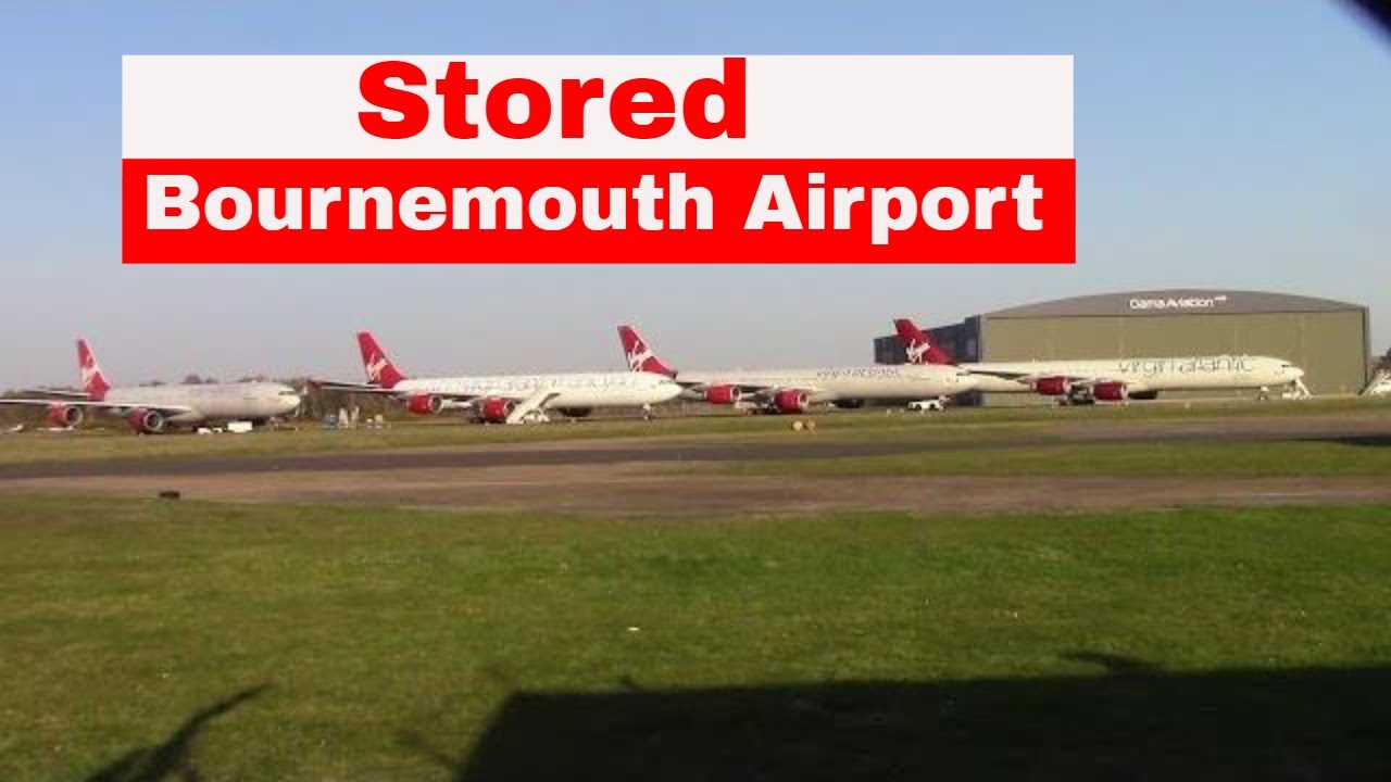 Stored Aircaft at Bournemouth Airport