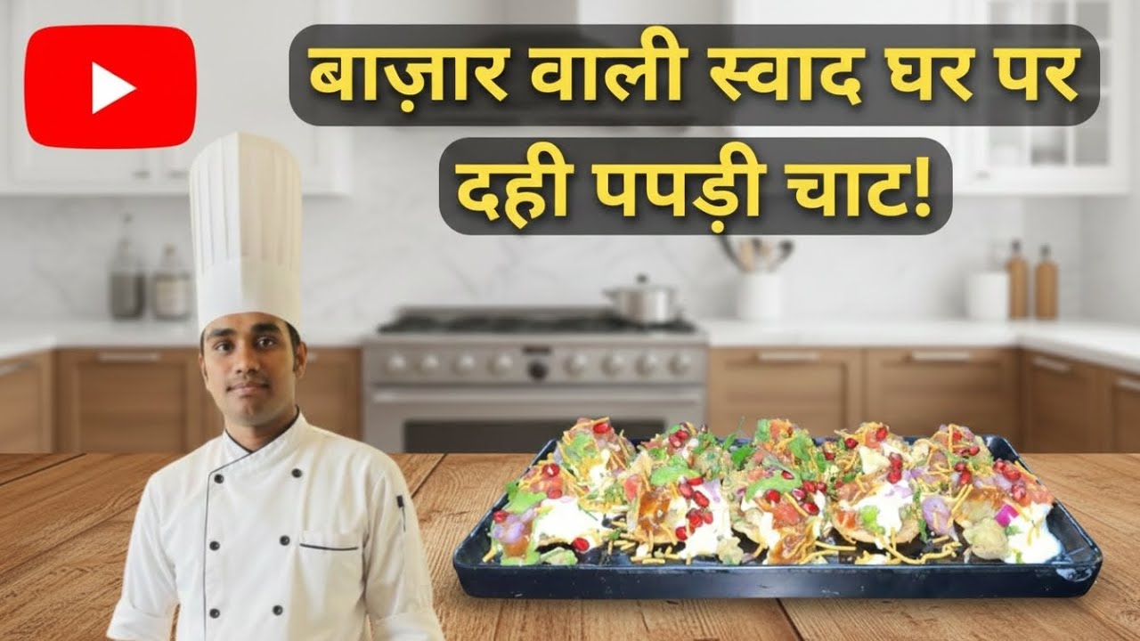  Dahi Papdi Chaat |बाज़ार जैसी परफेक्ट दही पापड़ी चाट - घर पर बनाने का सबसे आसान तरीका #cooking 