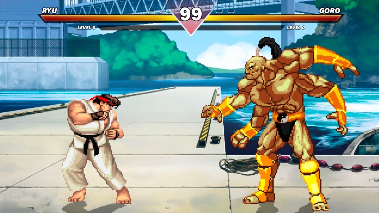 RYU VS GORO - HARDEST LEVEL INSANE FIGHT!