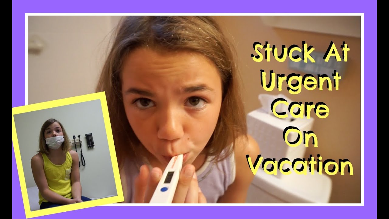 Stuck At Urgent Care While On Vacation | Flippin' Katie