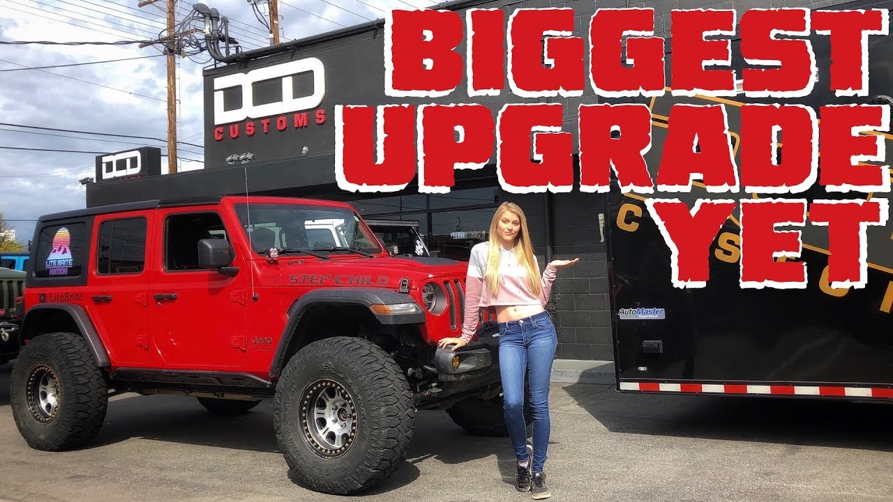 The BIGGEST UPGRADE YET to Our Jeep Wrangler JLU Rubicon!