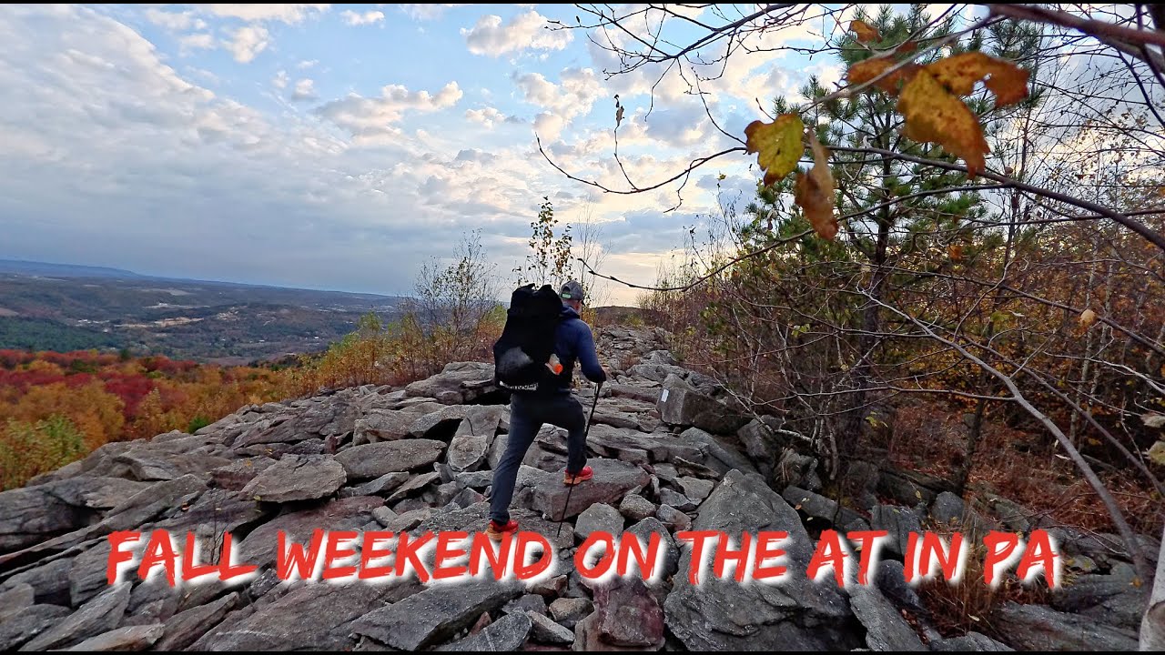 Fall weekend on the Appalachian Trail in Pennsylvania
