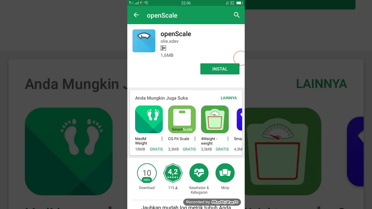 How to Use openScale (Android App)