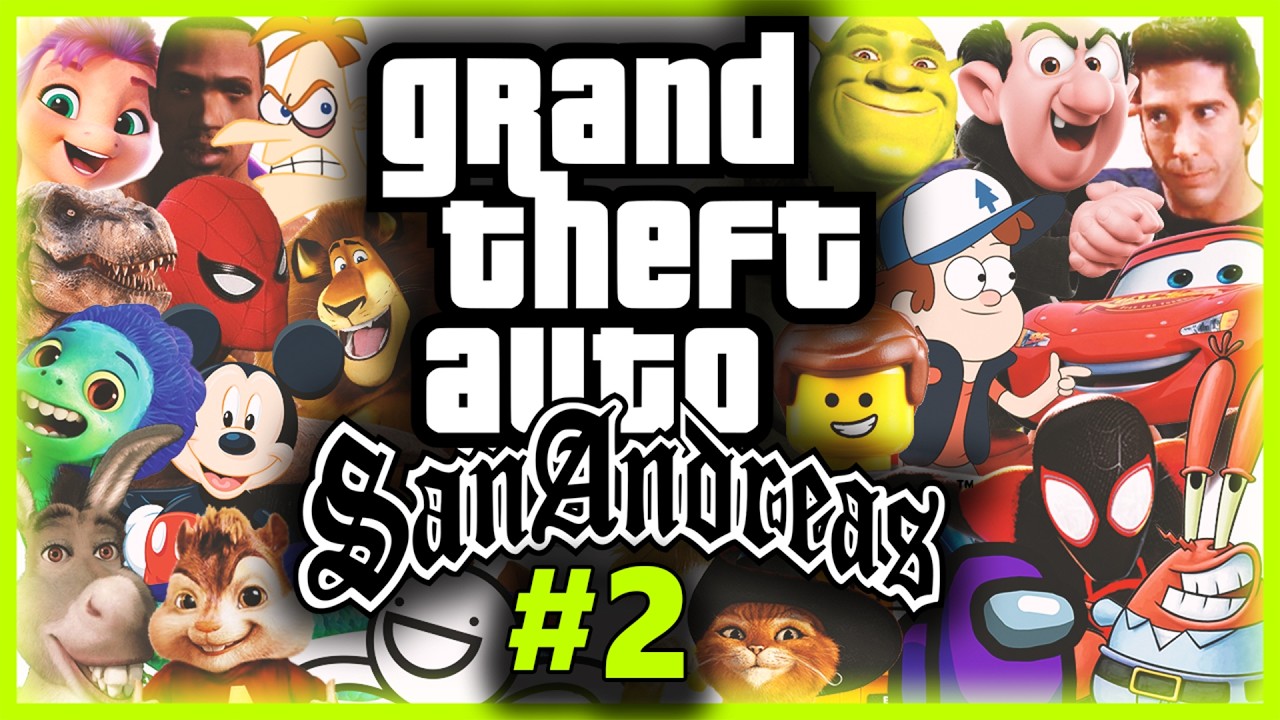 GTA San Andreas Theme Song (Movies, Games and Series COVER) PART 2