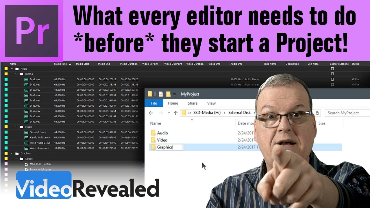 What every editor needs to do *before* they start a Project!