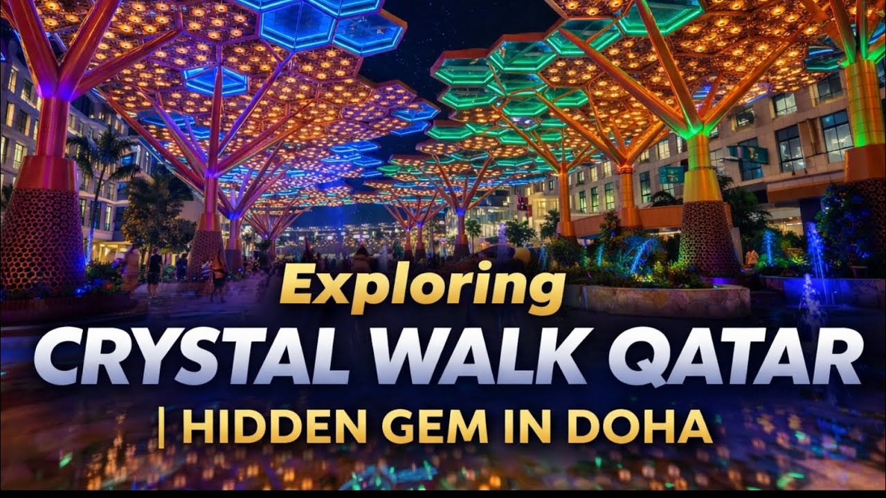 Crystal Walk Qatar Experience | Pearl Qatar Vlog