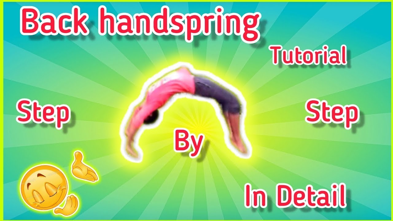 Back handspring tutorial in detail | Back Handspring kaise sikhe | gymnastics tutorial