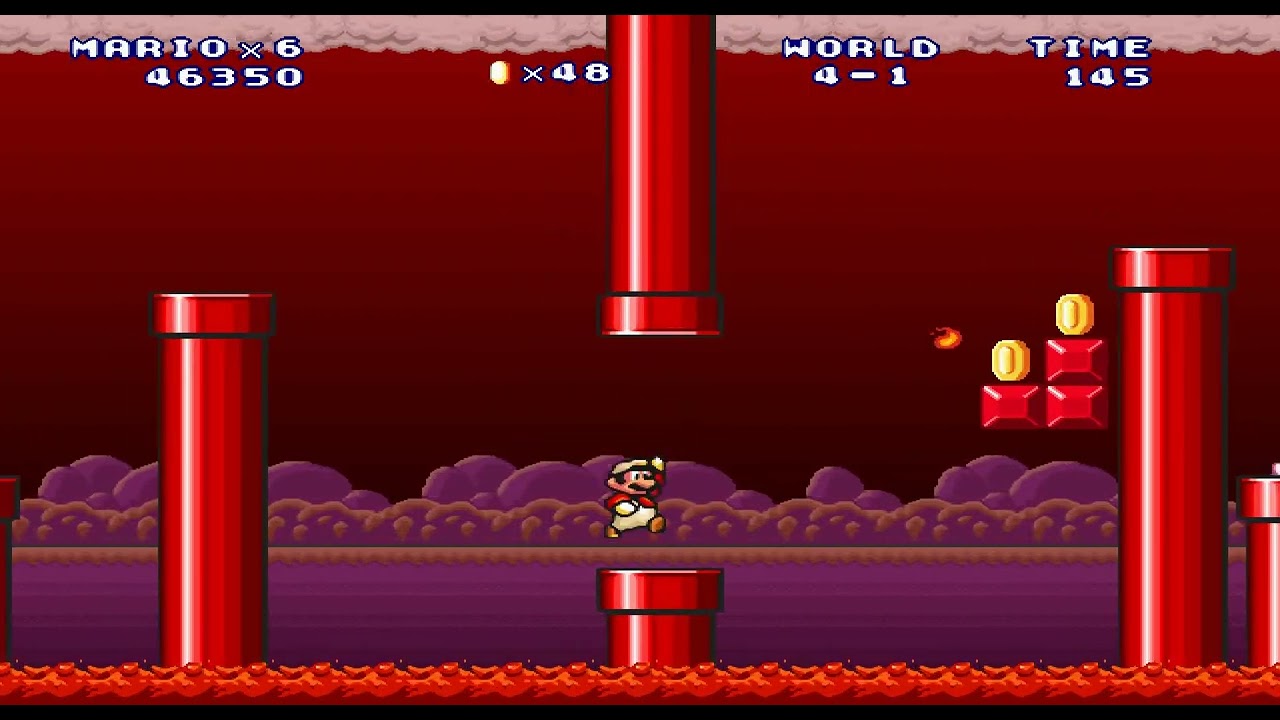 Mario Forever LuigiTron17 The New Series World 4 Completed Video