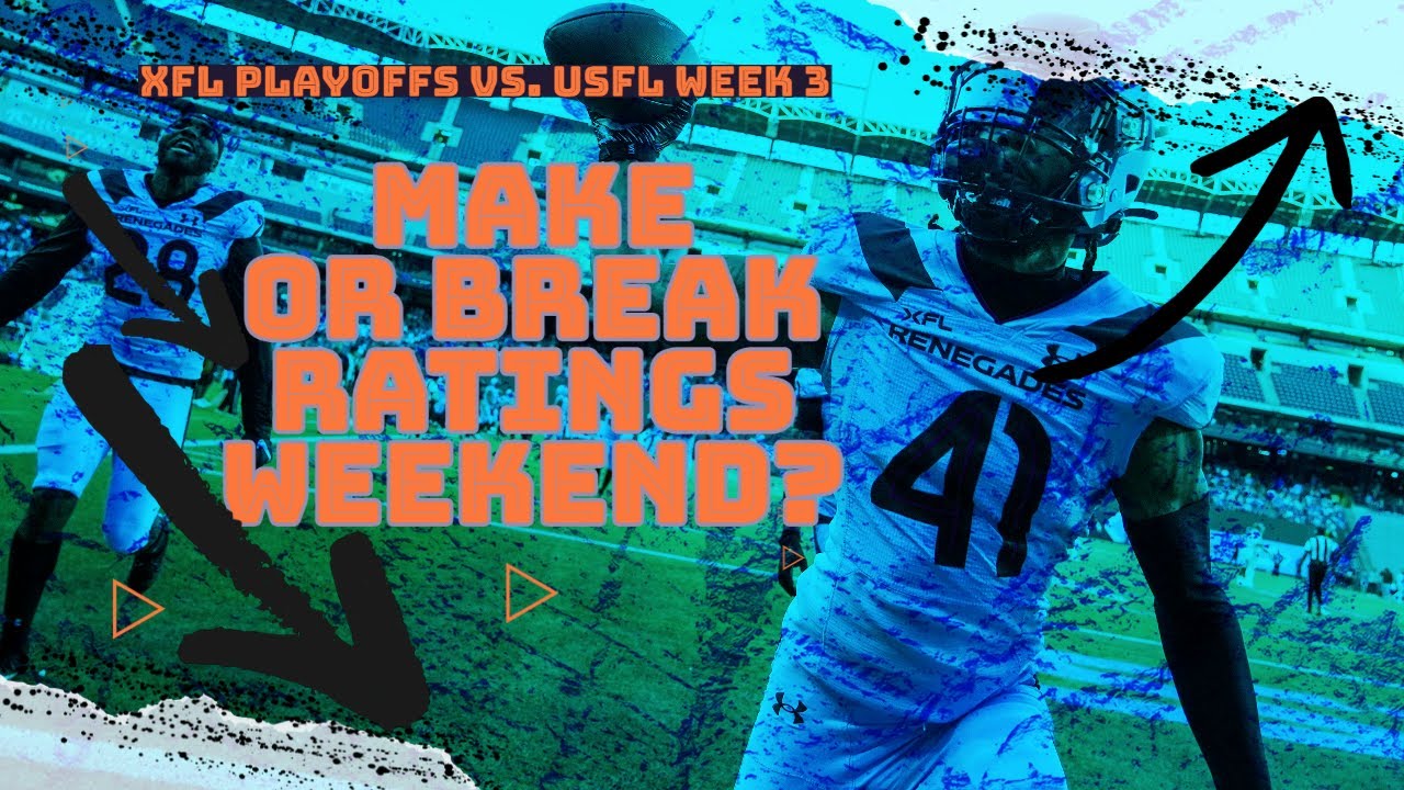 Война за телевизионные рейтинги между XFL и USFL