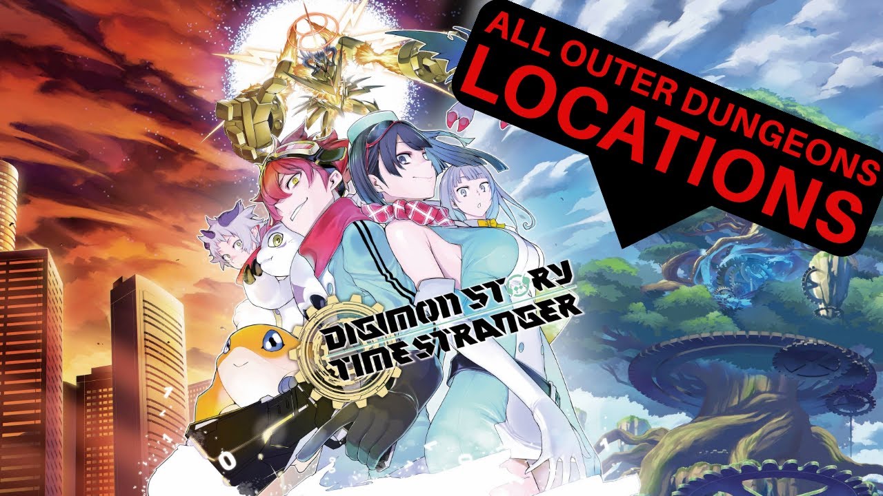 Digimon Story Time Stranger All Outer Dungeon Locations Visual Guide