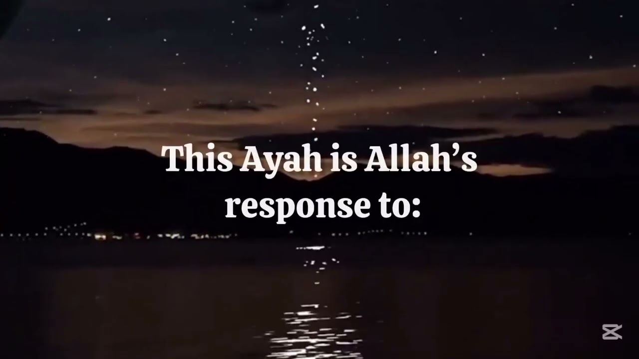 L O O K  This Ayah will calm your heart