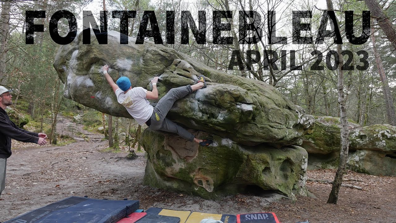 Bouldering Fontainebleau April 2023 - Let's move on!