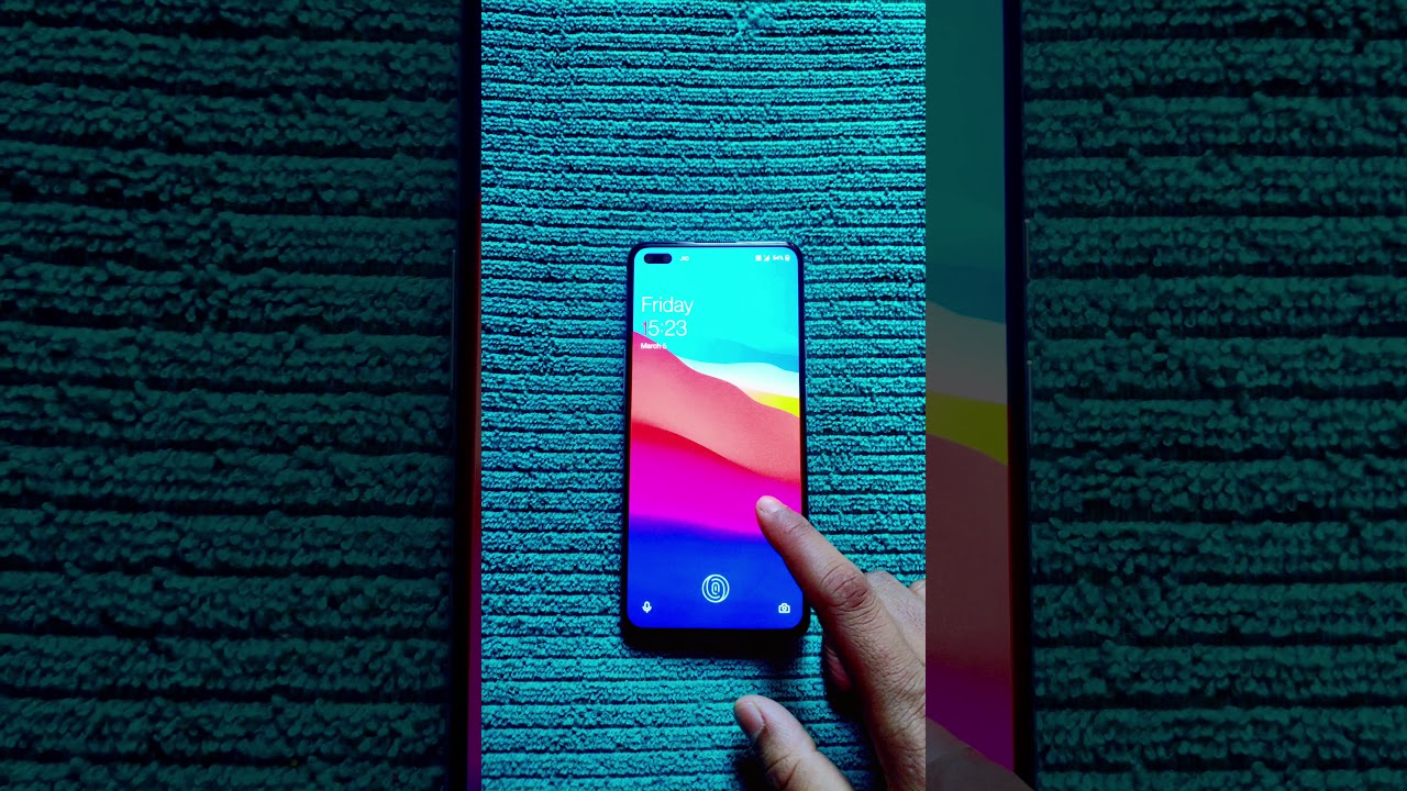 AOD Of Oxygen OS 11 on Oneplus NORD #oneplus #nord #oneplusnord #oneplus9 #oneplus9pro #nord2