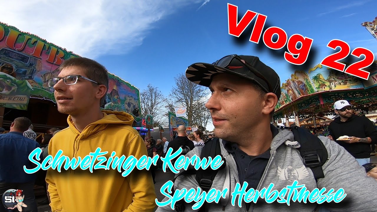 SpeedVlog #022 | Friede, Freude, Böser Flughafen | Schwetzingen Kerwe und Speyer Herbstmesse 2022