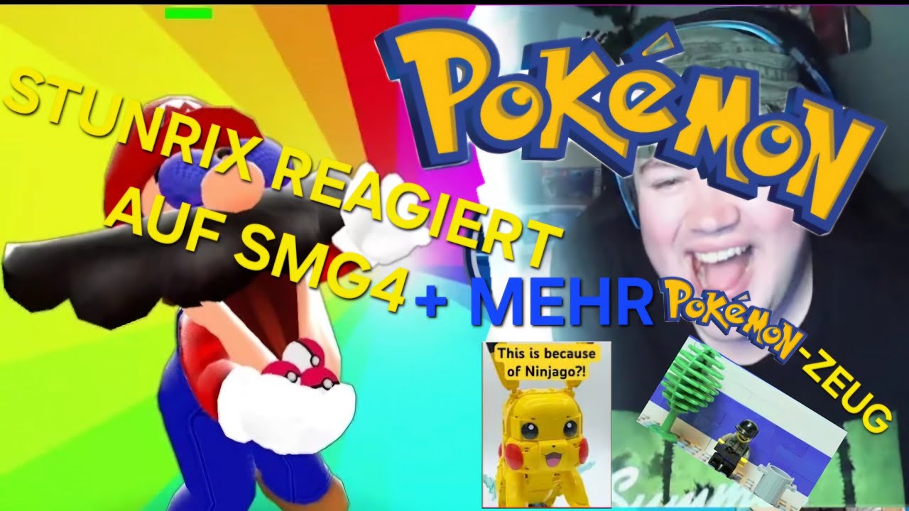 Mario spielt Pokémon Go - Stunrix reagiert auf SMG4 und mehr - Pokémon Tag Special