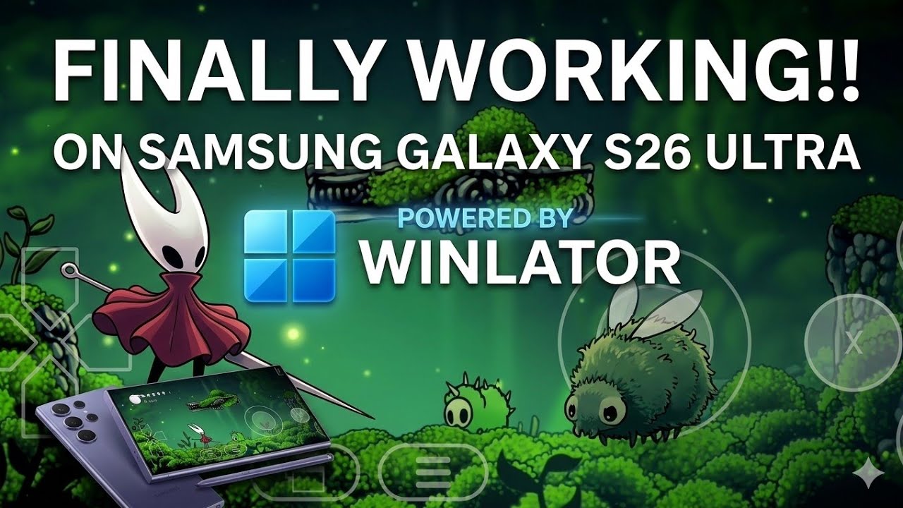 Galaxy S26 Ultra is a BEAST! Running AAA PC Games with Winlator