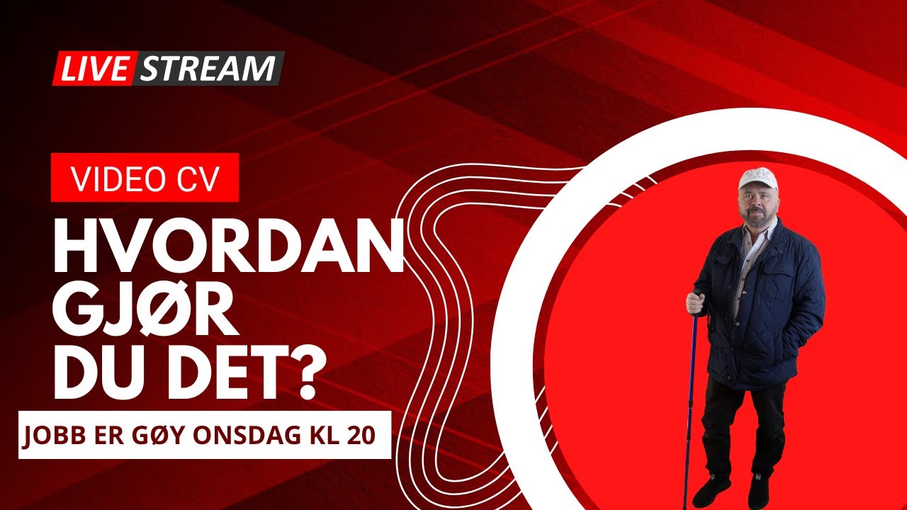 VideoCV  Hvordan gjør du det?