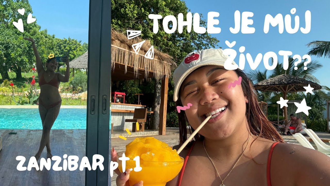 72h NA ZANZIBARU part 1 - nejlepší dovolená v mém životě!!! mega luxusní pokoj| KIM LY