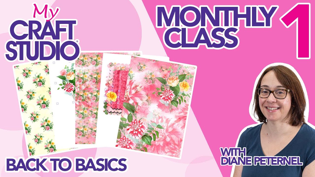 Back To Basics | My Craft Studio Craft Along | March 2023 | Diane Peternel | Highlight Crafts
