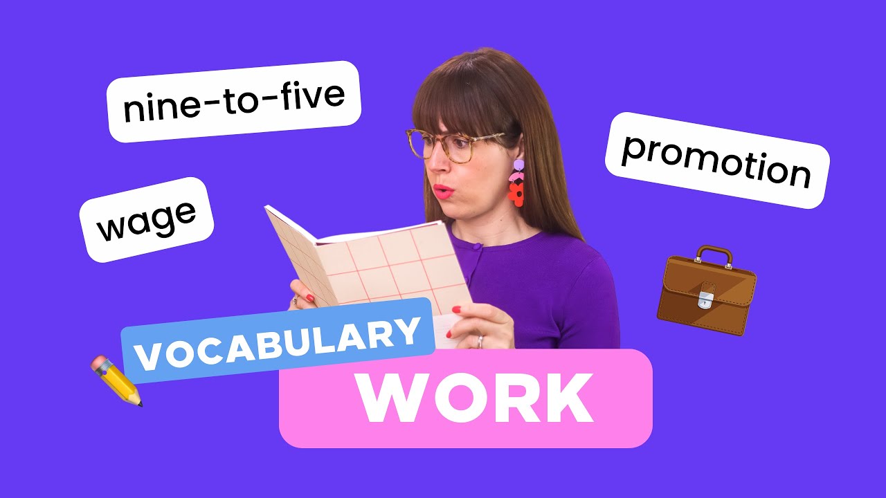 💼 WORK | Vocabulario de trabajo en inglés | Frases y Ejercicios