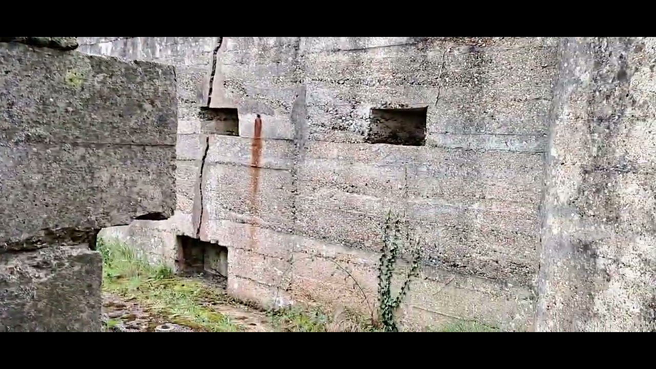 Abandoned WW2 Bouldnor battery, Isle of Wight 2023
